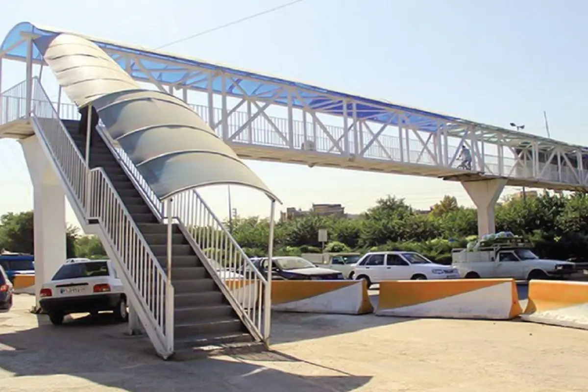 توسعه و بهسازی پل‌های عابر پیاده در همدان