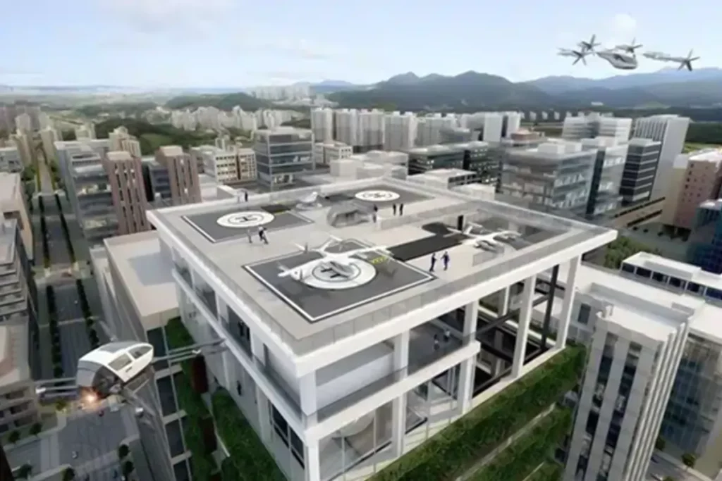 3 فناوری Vertiport هیوندای در پروژه UAM
