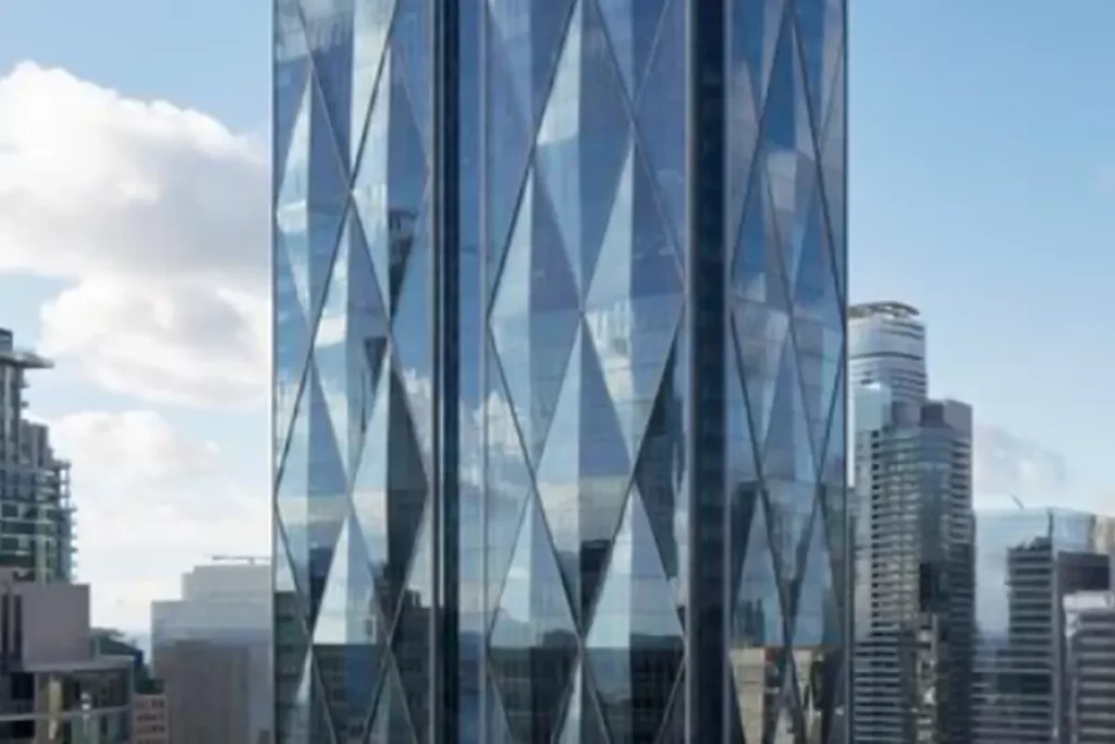 Installation of elevators and escalators in the tallest office building under construction in Canada by TK Elevator 17 بلندترین ساختمان اداری در کانادا