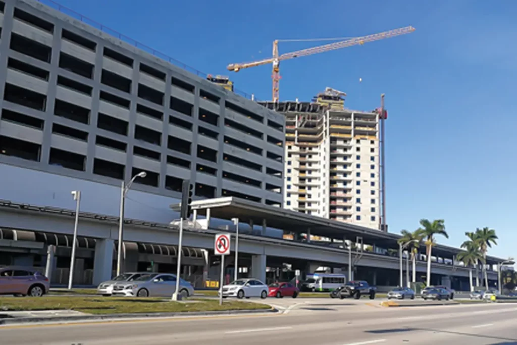 Renovation of Dadland metro station parking lot 4 نوسازی پارکینگ ایستگاه مترو دادلند