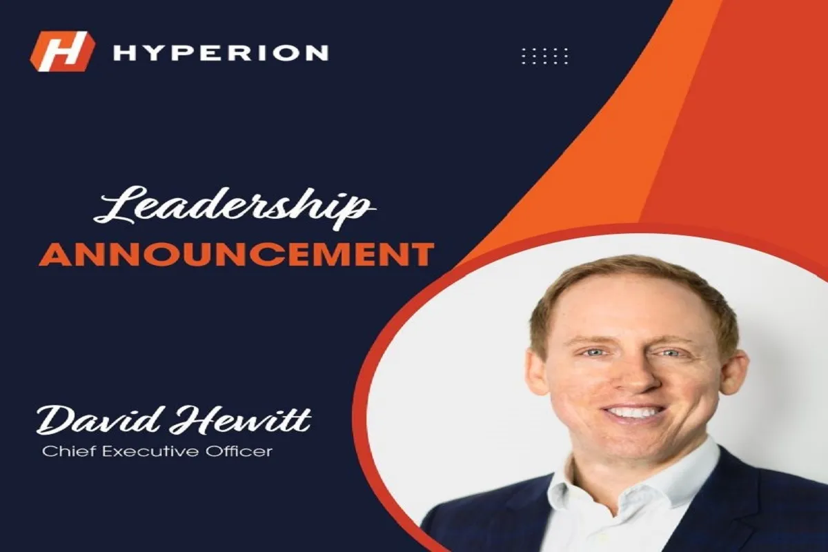 David Hewitt Appointed as CEO of Hyperion Solutions