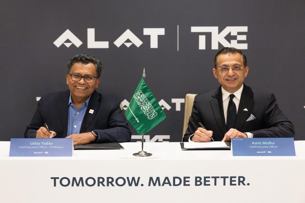 TKE and Alat JV partner to produce VT solutions in Saudi Arabia 12 مشارکت TKE و Alat در عربستان سعودی