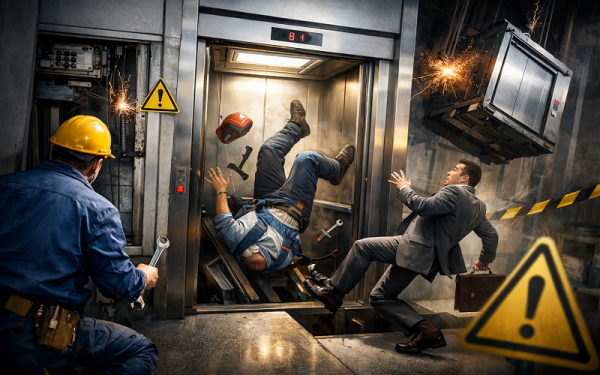 نقش خطاهای انسانی در آسانسور و افزایش ریسک حوادث