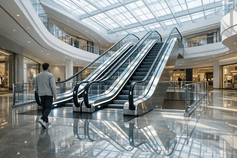 پله برقی هوشمند کم مصرف و مزایای کاربردی آن